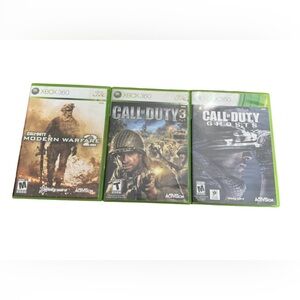 call of duty bundle Call of Duty Bundle Lot Modern Warfare 2, Ghost Xbox 360